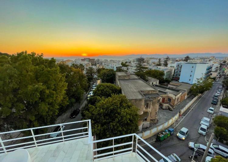 Panoramic View - Penthouse Apartment Rhodes City Exterior photo